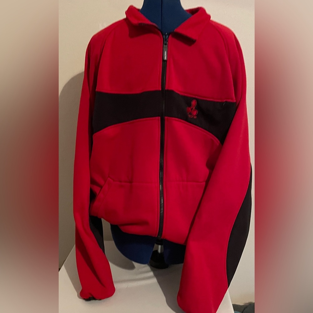 Ripzone Men’s Ski Jacket XL Red Black 20K Waterproof Winter Snowboard Coat